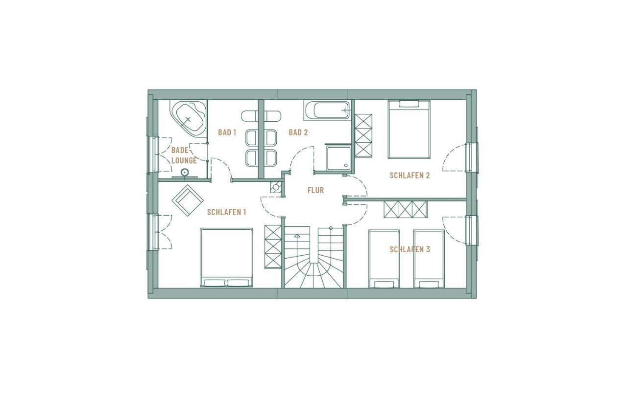 Reetland Am Meer - Luxus Reetdachvilla Mit 3 Schlafzimmern, Sauna Und Kamin F18 Dranske Exterior foto